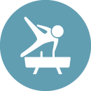 Gymnastics icon